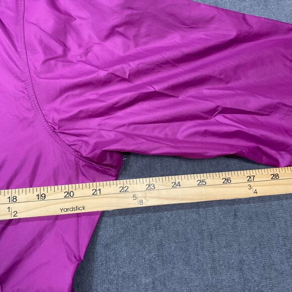 Columbia Womens Two-Tone Pink Lightweight Windbreaker Jacket With Hood Medium - Picture 13 of 13
